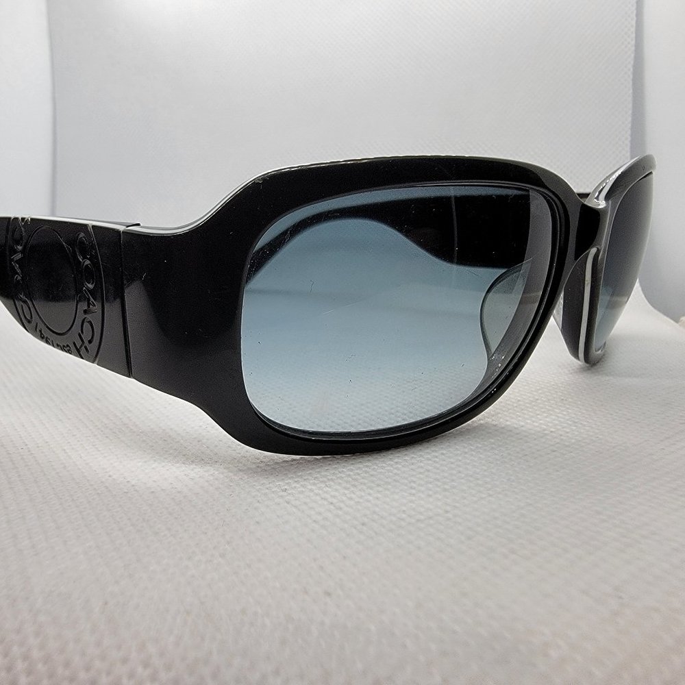 *SOLD* COACH S493 LEXI Black Sunglasses w/ Case - Picture 7 of 12